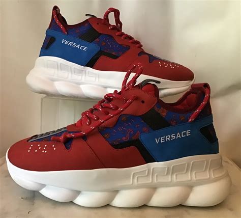 versace barocco chain reaction|Versace chain reaction shoes price.